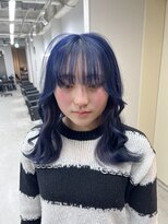 エイム(AiM)&nbsp;レイヤーカット/ハイレイヤー/ブルーブラック/透明感カラー