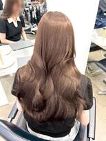 リラ バイ ミラ 新宿(LILA by MILA) メルティカラーフェミニンロング似合わせカット韓国ヘア