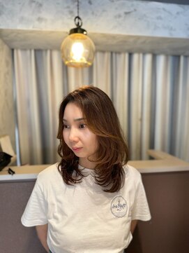 エッセ 大阪梅田茶屋町店(esse) 大人ミディアムレイヤー/ハッシュカット
