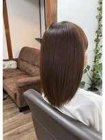 カノン(kanon) カラー+髪質改善アプトグロストリートメント