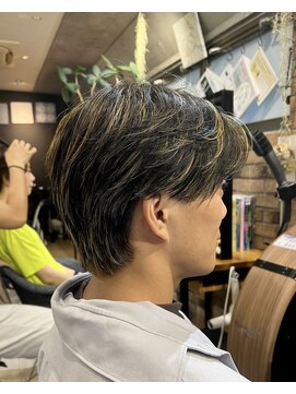 マノハル(MANOHARU) メンズハイライト/センターパート