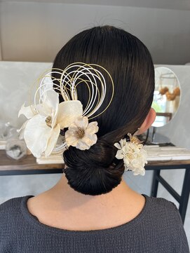 バレッタ(barretta) 成人式前撮りヘアセット☆