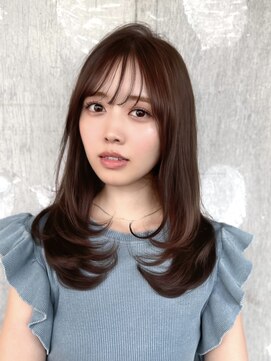 アマトウキョウ 表参道(AMA TOKYO) 20代30代40代/レイヤーカット/大人韓国ヘア/顔まわりカット