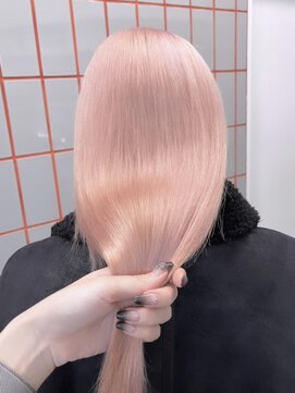 ベレーザ 渋谷神南(Beleza) ミディアムヘア/デザインカラー/ホワイトピンク/渋谷