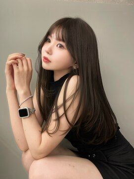 ロンドウル 熊本(Lond ulu) 暗めカラー/レイヤーカット/髪質改善/縮毛矯正/韓国ヘア