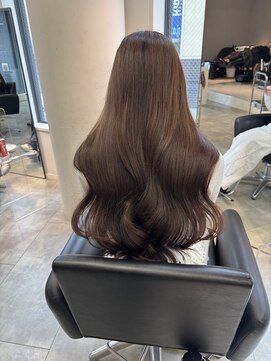 ルル(Lulu) 梅田/ブラウン/ベージュ/レイヤー/前髪カット/縮毛矯正/髪質改善