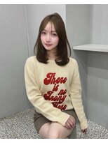 ボタン コロン 表参道 原宿(VOTAN COLON) くびれミディアム/レイヤーカット/内巻き