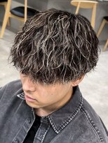 フィフス 渋谷(fifth)&nbsp;渋谷波巻きツイストスパイラルパーマハイライトカラー白髪染め