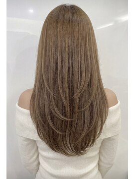 カバーヘア ブリス 大宮西口(COVER HAIR bliss) ハッシュカット/韓国レイヤー/春色/ミルクティーベージュp大宮