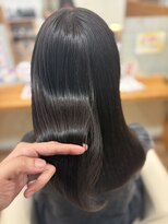 ファースト 長町店(first)&nbsp;【上品な大人美髪＝】赤みオフ×透け感×ナチュラルストレート