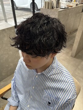 ムード カナザワ(mood kanazawa) シャドウパーマ /ラウンドマッシュ