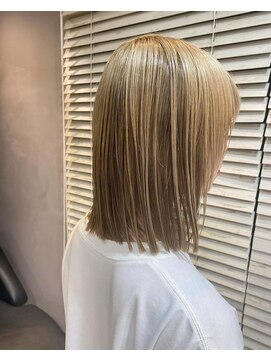 パッセージ ダブリュー 八幡山(hair make passage .w) ハイトーンカラー