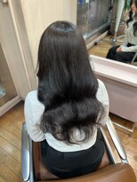 アクシス 栄店(`AXIS)&nbsp;森崎ワンホンレイヤー/ミルクティーブロンド/ダークブルー/栄