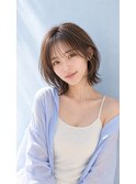 ミディアム髪型20代30代40代50代前髪あり前髪なし面長丸顔越谷
