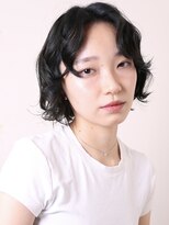 トライポッド(TRIPOD)&nbsp;似合わせカット30代40代50代センターパートショートボブ0904