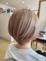 レジェンド(LEGEND)&nbsp;ミルクティベージュ×ショートレイヤー