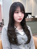 ロンド ブランシュ 錦糸町北口(Lond blanche)&nbsp;韓国風レイヤーカット/ミディアムボブ/ハッシュカット/前髪/池袋
