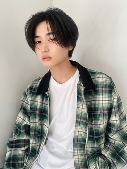 エノウ(enow)の写真/メンズカットとパーマで好印象な清潔感を。眉カットも叶う実力派サロンで♪