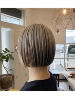 ヘアーメイクサロン プラスチッタ(hair make salon plus citta')&nbsp;ホワイトベージュ × アンブレラカラー