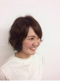 【reunion  hair】ショートボブパーマスタイル