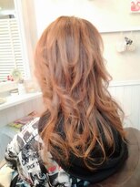 ヘアメイクアンドスパ エステ カエル(Hair make&SPA Kaeru)&nbsp;☆☆ミディアムロング♪(*^^*)ネオウルフスタイル♪