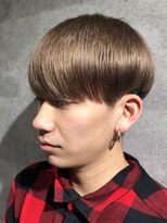 メンズサロン ゴールド 名古屋(GOALD)&nbsp;ミルクティーナチュラルマッシュ