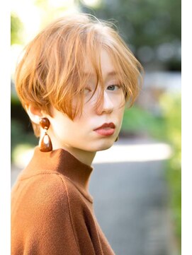 ケアリー 武蔵小杉(Carelly) 大人かわいい前髪セシルカットココアブラウンフリンジウェーブ