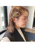 (loty酒井美紀)卒業式ヘアセット×ボブアレンジ/ゆるふわカール