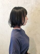 フロール(Flor)&nbsp;【flor 戸塚】*ベビーピンクインナー+ウルフボブ*