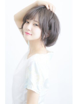 デイズ(days) 赤みゼロ！抜け感がかわいい透明感ショートボブ/ブルージュ