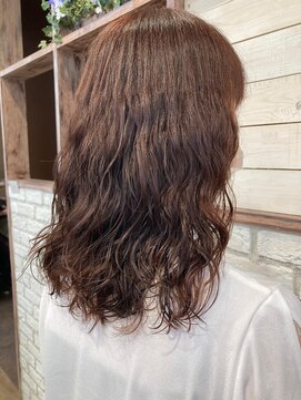 シェリール 八千代台駅(CHERIR) ゆるふわパーマ×ツヤ増しピンクブラウン☆彡