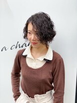 マックス フォー ヘアー(MAX FOR HAIR)&nbsp;ショートボブ　パーマスタイル