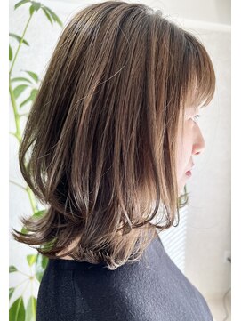 オリ 仙台(Oli) 20代～30代大人ナチュラルくびれヘア前髪似合わせカット［仙台］