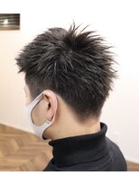 ウィスカーヘアー(whisker hair)&nbsp;スタイリッシュマッシュ