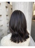 脱白髪染めハイライト【広尾/恵比寿】担当：柴崎