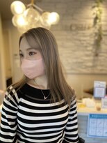 リシャール(R’E CHALE) ブロンドカラースタイル
