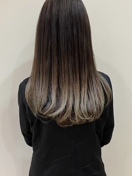 ヘアーブリーズ(hair breeze) 20代30代ダブルカラーブリーチ立体感グラデーション透明感