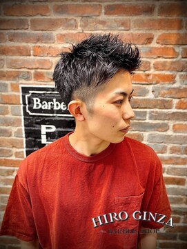 ヒロギンザバーバーショップ 神楽坂店(HIRO GINZA BARBER SHOP) ジェットモヒカン