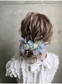 ドライフラワー♪サイドアップ