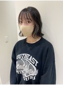 ホワイトイヤリングカラー/お洒落女性