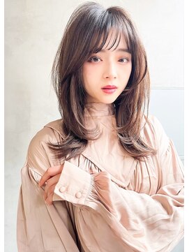 アルテ(ARTE) 【ARTE表参道/青山】小顔レイヤー×シアベージュ