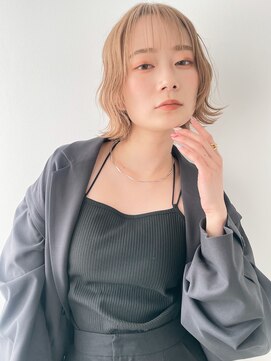 メロウ 神戸三宮(mellow) 波巻きボブ