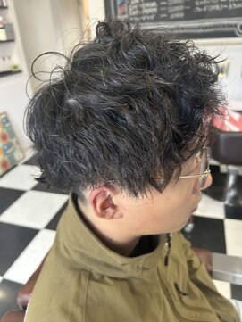 バーバーショップ ヘアーライフ アン(Barber Shop HairLife An) ミックスパーマスタイル