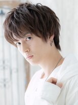 グルーミングサロン バーバー キャッスル 北浦和西口(Grooming salon Barber Castle)&nbsp;ラフさと重さを演出ニュアンス感ハイトーンカラーヘアR北浦和