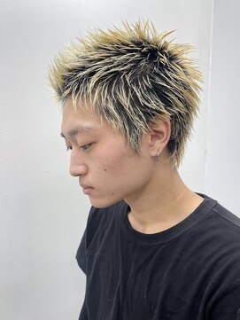マール 矢場町(MARL) スパイキーショート×ハイトーン