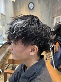 【明石】ツイストスパイラルパーママッシュツーブロックフェード