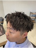 ピンパーマツイストパーマ