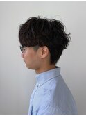 シャドウパーマ/メンズカット/メンズパーマ/ツイストスパイラル