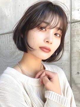 ブロウ ネックス ザ サロン 表参道(VLOW nex the salon) 【hit style＃12】愛されボブ vlow 表参道 韓国 髪質改善 前髪