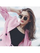 ミットバイツリー センター北(mit by tree)&nbsp;大人グレージュナチュラルウェービークールロング